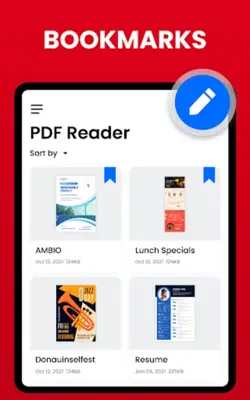 PDF Reader android App screenshot 7